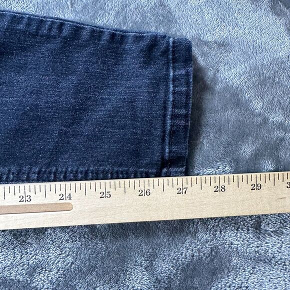 Democracy Jeans Womens 6 Blue Ab Technology Skinny Dark Stretch Mid Rise Denim - Picture 9 of 10